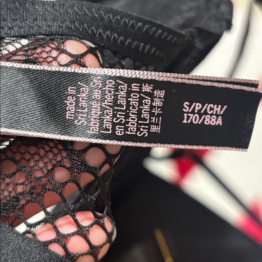 Victoria’s Secret Black Lace Bodysuit, Teddy, push-up lingerie, thong, small - Picture 8 of 9